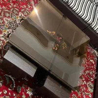 مبل ۹ نفره دسته میزدار با میز گوشه و میز عسلی