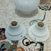 سلام یه شاخه لامپ ودوعدد پریز دیواری جا لامپی سالم