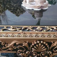 گل میز ،ساعت ایستاده ، آینه وکنسول رنگ طلایی|مبلمان خانگی و میز عسلی|شیراز, قلعه نو|دیوار