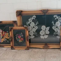 مجموعه ای از قاب های سلطنتی بزرگ، تکی و یکجا