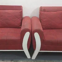 مبل ۶ نفره زرشکی