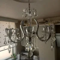 لوستر ۶شاخه استیل  نونو|لوستر و چراغ آویز|ری, فیروزآبادی|دیوار