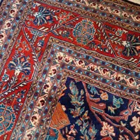 یک تخته فرش۱۲ متری وقدیمی  تبریز ریزبافوسالم سالم|کلکسیون اشیاء عتیقه|تهران, شهرک غرب|دیوار