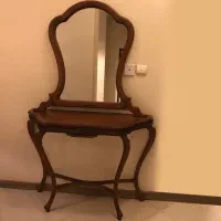 آینه و کنسول بزرگ (چوب گردو)