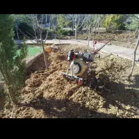 انجام خدمات شخم زنی بادستگاه تیلر تماس