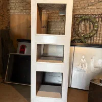 تعدادی کمد ایستاده و ام دی اف (mdf)