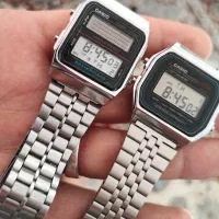 ساعت کاسیوژاپن سولارطلایی کمیاب وباطری باهم۲/۵۰۰)