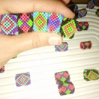 دم سفید یراق کبوتر هفت رنگ