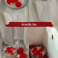 شمع های کادویی|صنایع دستی و سایر لوازم تزئینی|قم, باغ کرباسی|دیوار