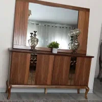 میز کنسول با آینه نو