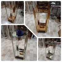 میز و استند فلزی لوکس