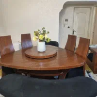 میزناهارخوری 8 نفره شیک|میز و صندلی غذاخوری|تهران, سازمان برنامه شمالی|دیوار