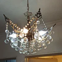 لوستر برنز|لوستر و چراغ آویز|تبریز, |دیوار