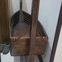 ننو چوبی دست ساز|تخت و صندلی بچه|تهران, شمس‌آباد|دیوار