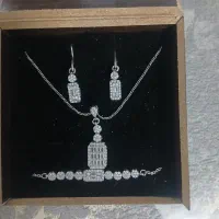 نیم ست نقره نو