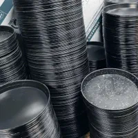 ظرف قالب بشقاب سینی پیتزا تفلون