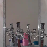 یک آینه  شمدان عروس ندیده|آینه|کرمان, |دیوار