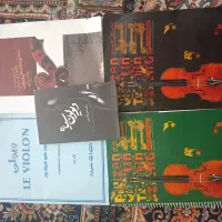 5 عدد کتاب مخصوص ویالن سه جلد روح‌الله خالقی|کتاب و مجله آموزشی|نجف‌آباد, امام خمینی|دیوار