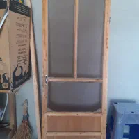 درب توری چوبی