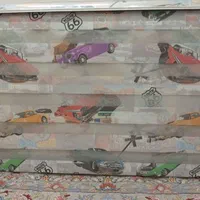 پرده زبرا ترک عرض ۱۲۰ سانتی متر  طول ۲۲۰ سانتی متر|پرده، رانر، رومیزی|فردیس, منظریه|دیوار