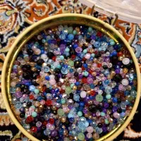 ۵۰۰۰  مهره دستبند کریستالی