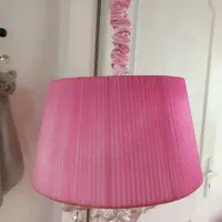 لوستر کریستالی صورتی|لوستر و چراغ آویز|تهران, سلسبیل شمالی|دیوار