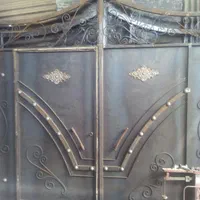 درب باغ باغیBp8طرح نقره ای مشکی،درب حیاطی،ویلایی52|مصالح و تجهیزات ساختمان|دماوند, دماوند|دیوار