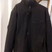 کاپشن مردانه داخل خز مشکی مجلسی