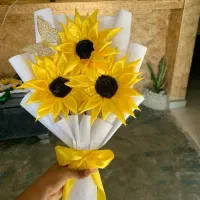 دسته گل آفتاب گردان|گل مصنوعی|اهواز, اسلام آباد شرقی|دیوار