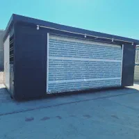 کانکس با درب برقی