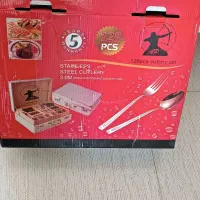 سرویس قاشق چنگال ۲۴نفره ۱۲۸پارچه|ظروف سرو و پذیرایی|سبزوار, پیروزی|دیوار