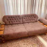 مبل راحتی تخت خواب شو شرکتی در حد نو|مبلمان خانگی و میز عسلی|تهران, تهرانویلا|دیوار