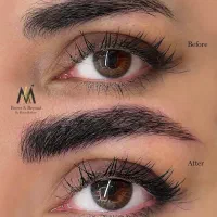 آرایش دائم سبک طبیعی|خدمات آرایشگری و زیبایی|رشت, بوسار|دیوار