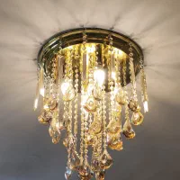لوستر تمام کریستال خیلی شیک