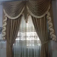 پرده سلطنتی یک جفت|پرده، رانر، رومیزی|گنبد کاووس, |دیوار