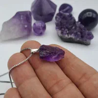 آویز سنگ آمیتیست