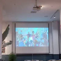 پرده نمایش ویدیو پروژکتور و پایه ویدیو پروژکتور|تلویزیون و پروژکتور|تبریز, |دیوار
