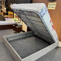 تخت خواب کمجا دونفره تمام MDF وارداتی باکس|تخت و سرویس خواب|تهران, شهرک ولیعصر جنوبی|دیوار