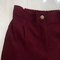 شلوار زرشکی کبریتی اصل