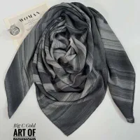 شال های راه راه پاییزه در رنگ های پاییزی زیبا|لباس|رزن, |دیوار