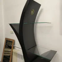 ویترین چوبی پذیرایی