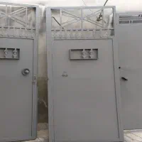 درب حیاط دست دوم ورق ضخیم