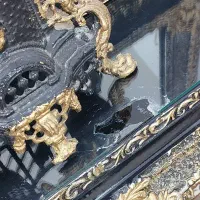 آیینه ومیز. جاکفشی|آینه|قم, زند آباد|دیوار