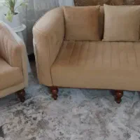 مبل 7نفره و میز نهار خوری 4نفره در حد نو