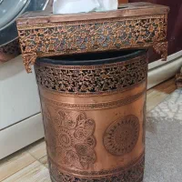 جادستمالی وسطل زباله رزگلد