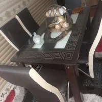 میز ناهار خوری|میز و صندلی غذاخوری|شادیان, |دیوار