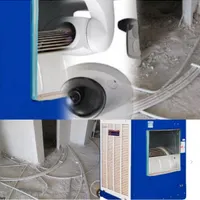 کولر برق کشی ساختمان نصب دوربین