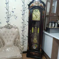 ساعت ایستاده چوبی