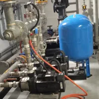 تاسیسات حرفه‌ای موتورخانه شوفاژ پمپ آب مخزن آب