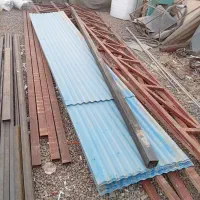 ورق شیروانی وخرپا دست دوم درحد